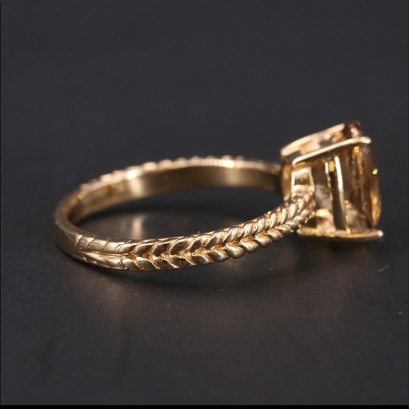 14K JCR Citrine Ring - Picture 2 of 6